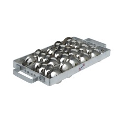 Chocalho double alu médium, 40 x 19.5cm - Pro